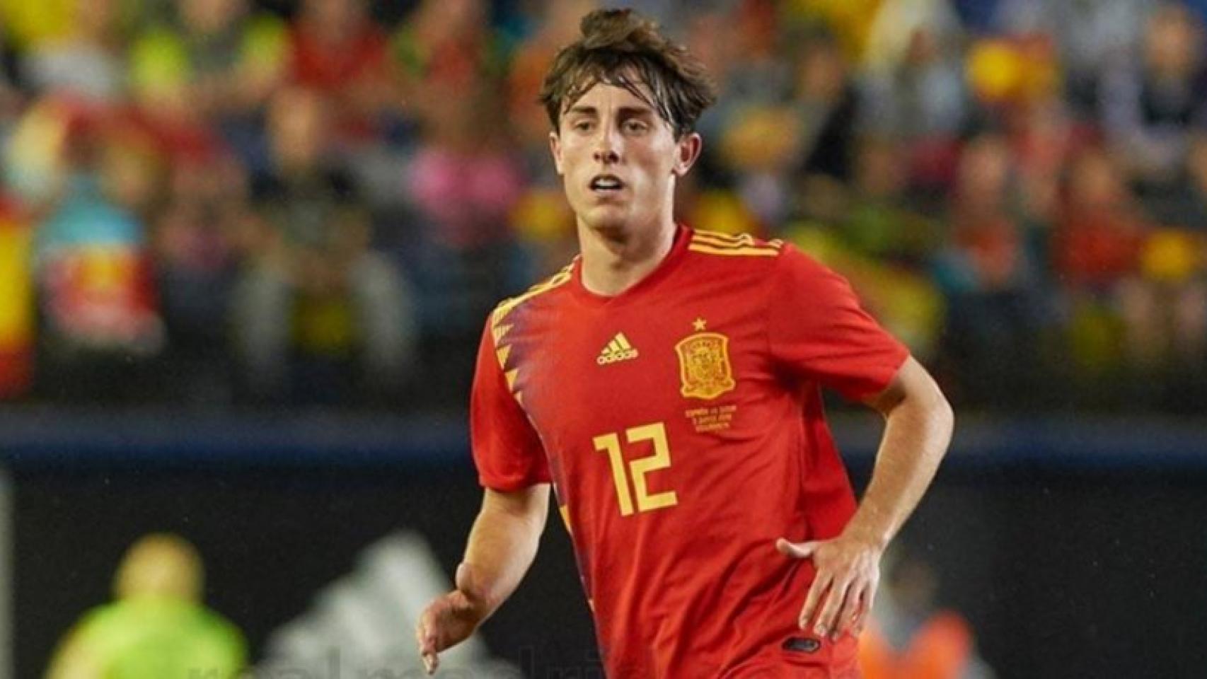 Odriozola, con la selección española