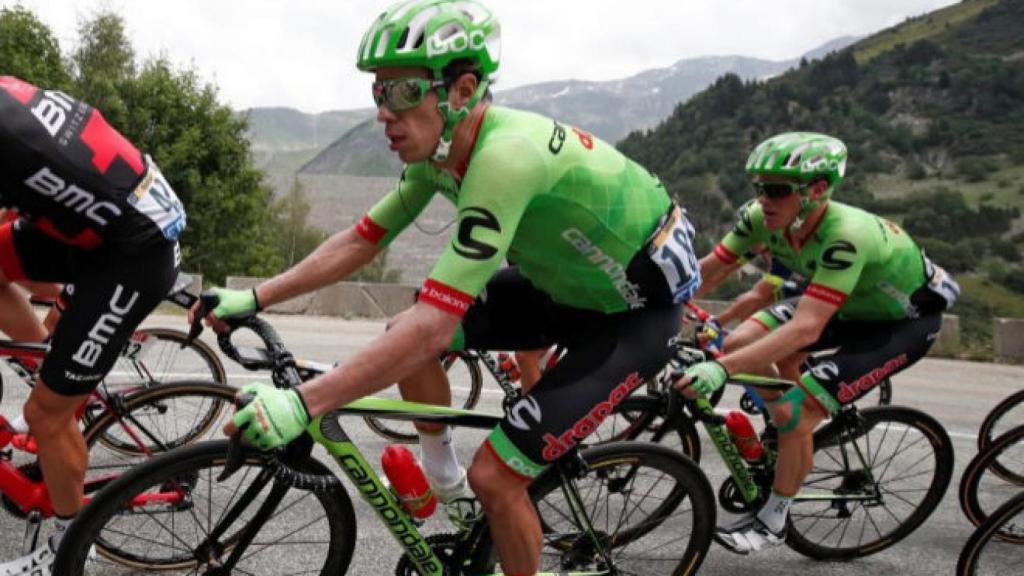 Rigoberto Urán durante la pasada edición del Tour de Francia.