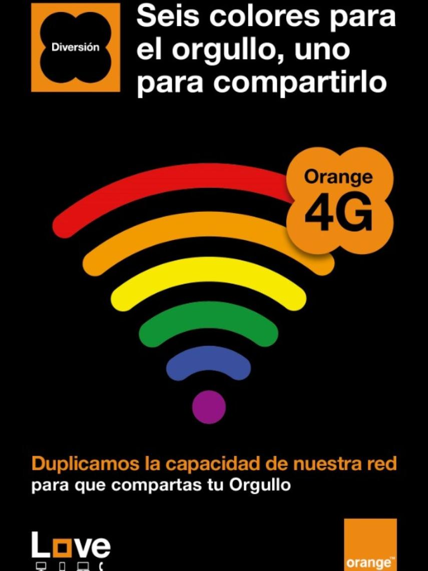 Orange en el Orgullo