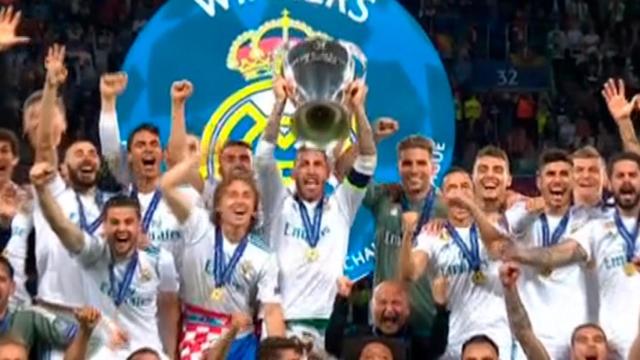 El Real Madrid levanta la Champions League