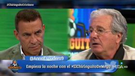 Paco Buyo en El Chiringuito. Foto: Twitter (@elchiringuitotv)