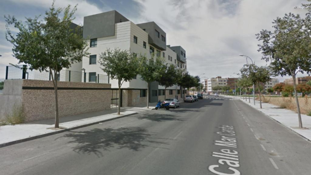 Calle Mar Caribe de Ciudad Real. Foto: Google