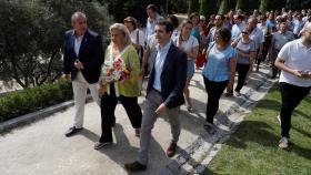 Pablo Casado, durante un acto en El Retiro este sábado.