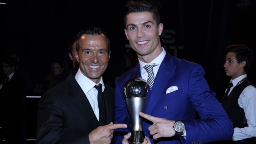 Cristiano y Mendes. Foto: gestifute.com