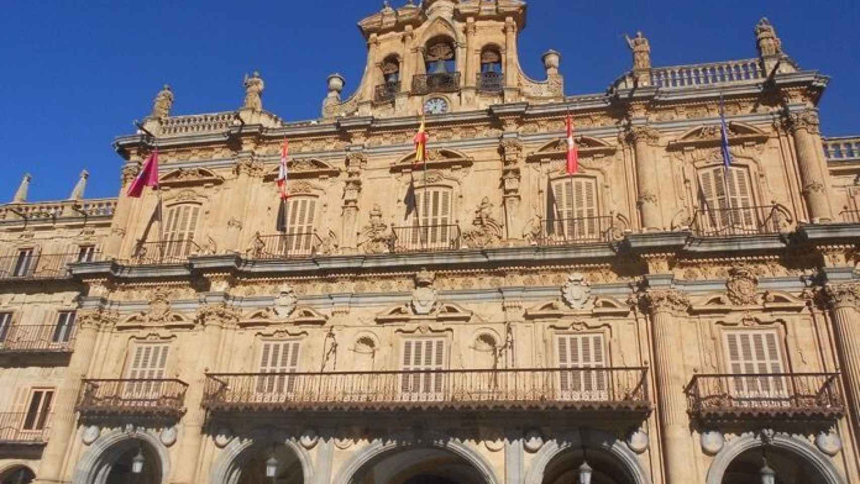 Exteriores del Ayuntamiento de Salamanca