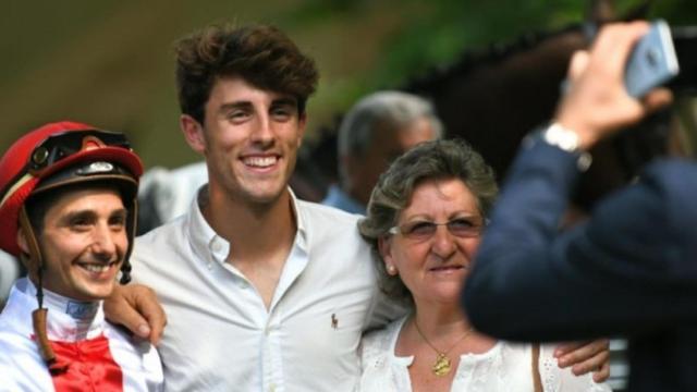 Álvaro Odriozola. Foto: Twitter (@HipodromoSnSn)