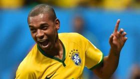 Fernandinho con la selección brasileña. Foto. Twitter (@fernandinho)