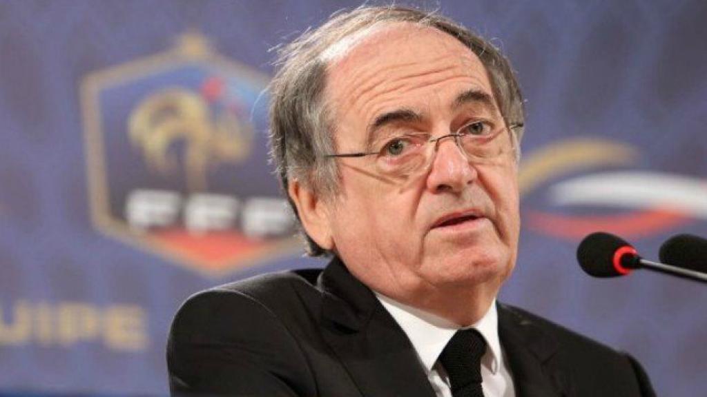 Le Graët, presidente de la Federación Francesa de fútbol.
