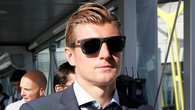 Kroos, en el viaje del Madrid a Macedonia