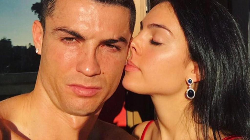 Georgina Rodríguez y Cristiano Ronaldo Foto: Instagram (@georginagio)