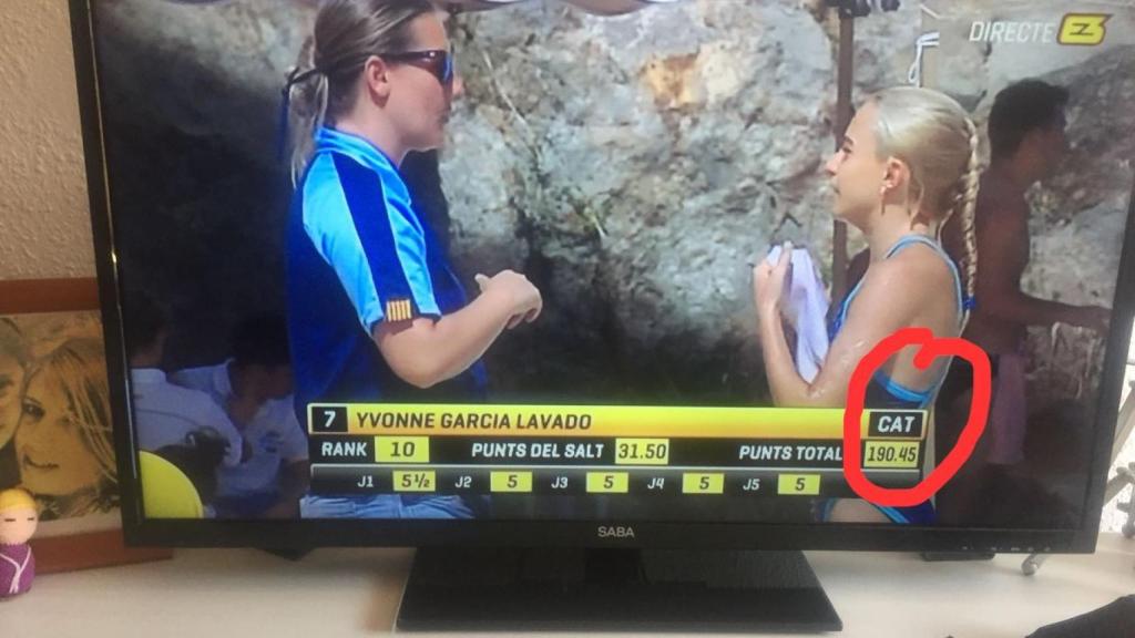 TV3 utilizó los rótulos para distinguir entre los catalanes y el resto de españoles.