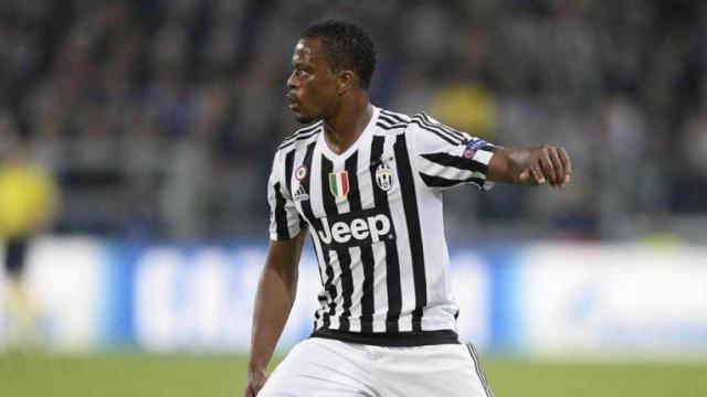 Evra en un partido de la Juventus. Foto: juventus.com