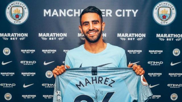 El City hace oficial el fichaje de Mahrez