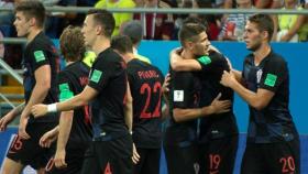 Croacia celebra el gol en el Mundial. Foto: hns-cff.hr/
