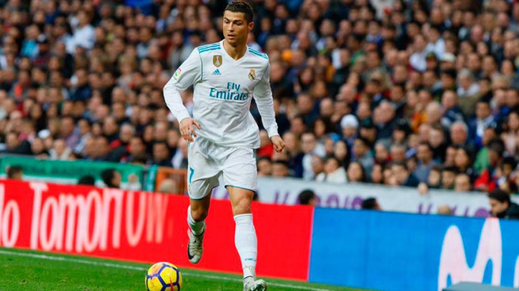 Cristiano Ronaldo, en el Bernabéu Foto: Manu Laya / El Bernabéu