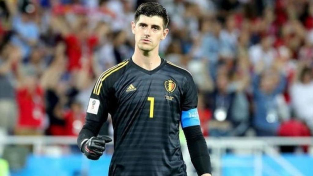 Courtois, con Bélgica en el Mundial. Foto. Instagram (@thibautcourtois)