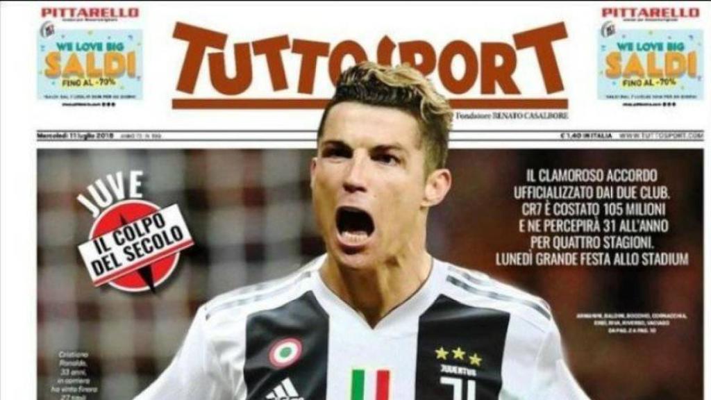 Portada Tuttosport