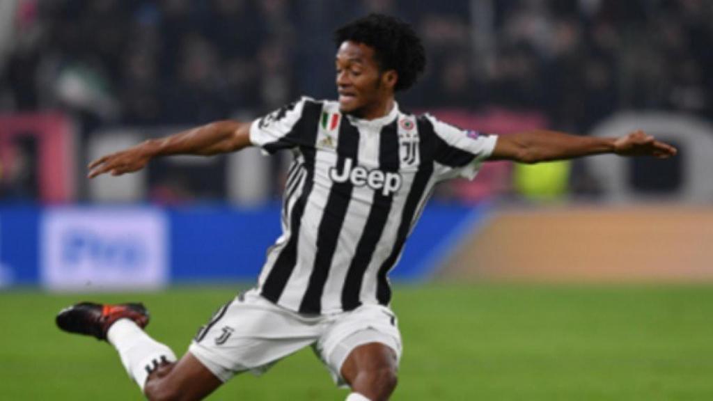 Cuadrado en un partido con la Juventus. Foto: juventus.com