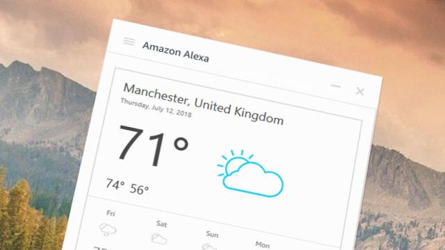 amazon alexa windows