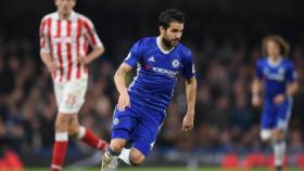 Cesc Fàbregas, durante un partido con el Chelsea. Foto: chelseafc.com