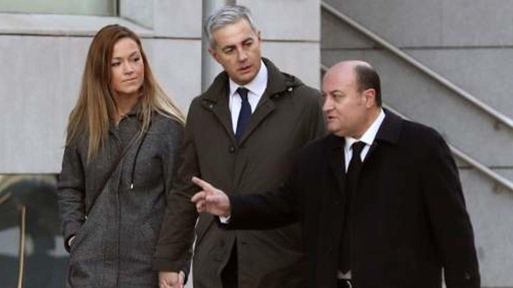 El exsecretario general del PP valenciano, Ricardo Costa, a su llegada a la Audiencia Nacional.