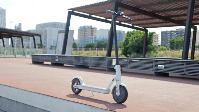 Imagen de archivo de un patinete.