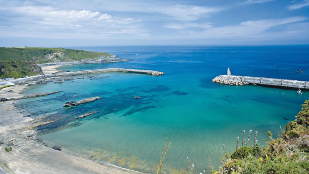 Playa 1º y 2º de Luarca, en Asturias