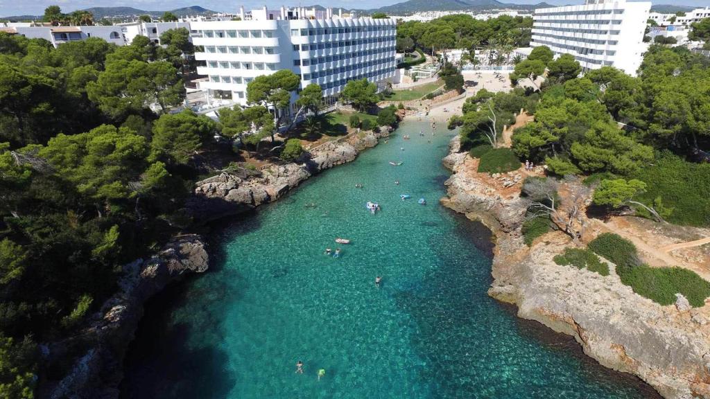 Playa Cala de Egos en la costa suroriental de Mallorca