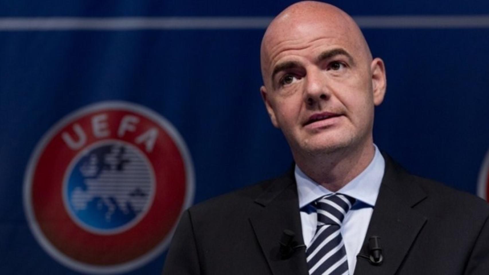 Gianni Infantino, presidente de la FIFA. Foto: uefa.com