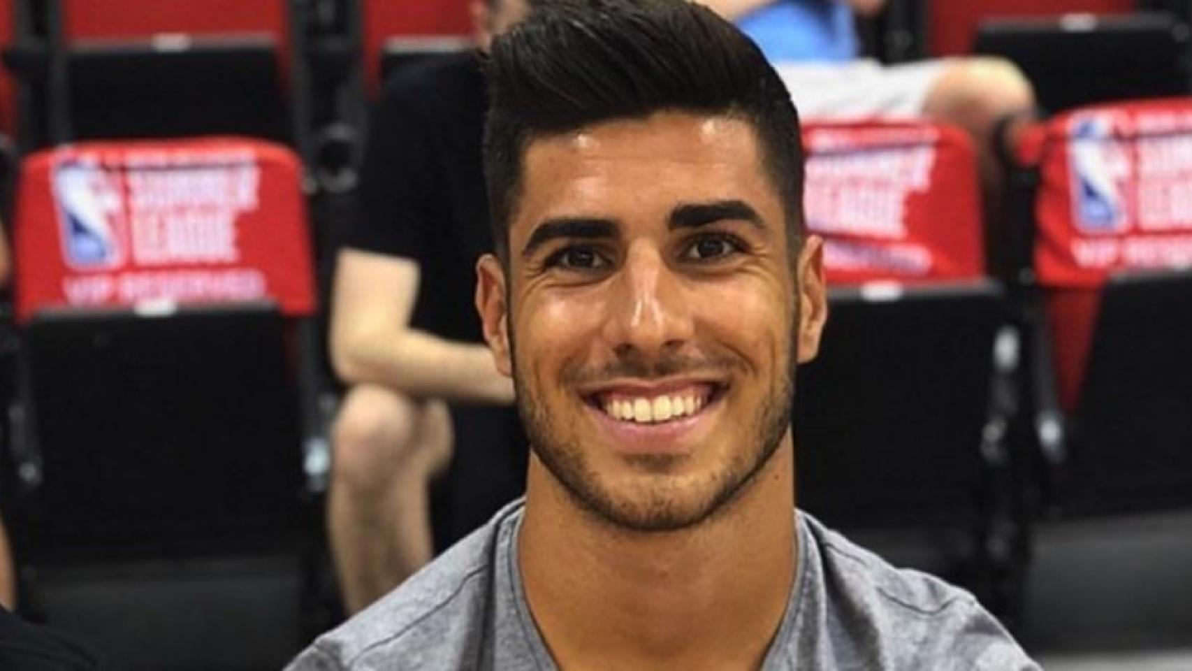 Marco Asensio, junto a amigos, disfruta de la Summer League. Foto: Instagram (@marcoasensio10)