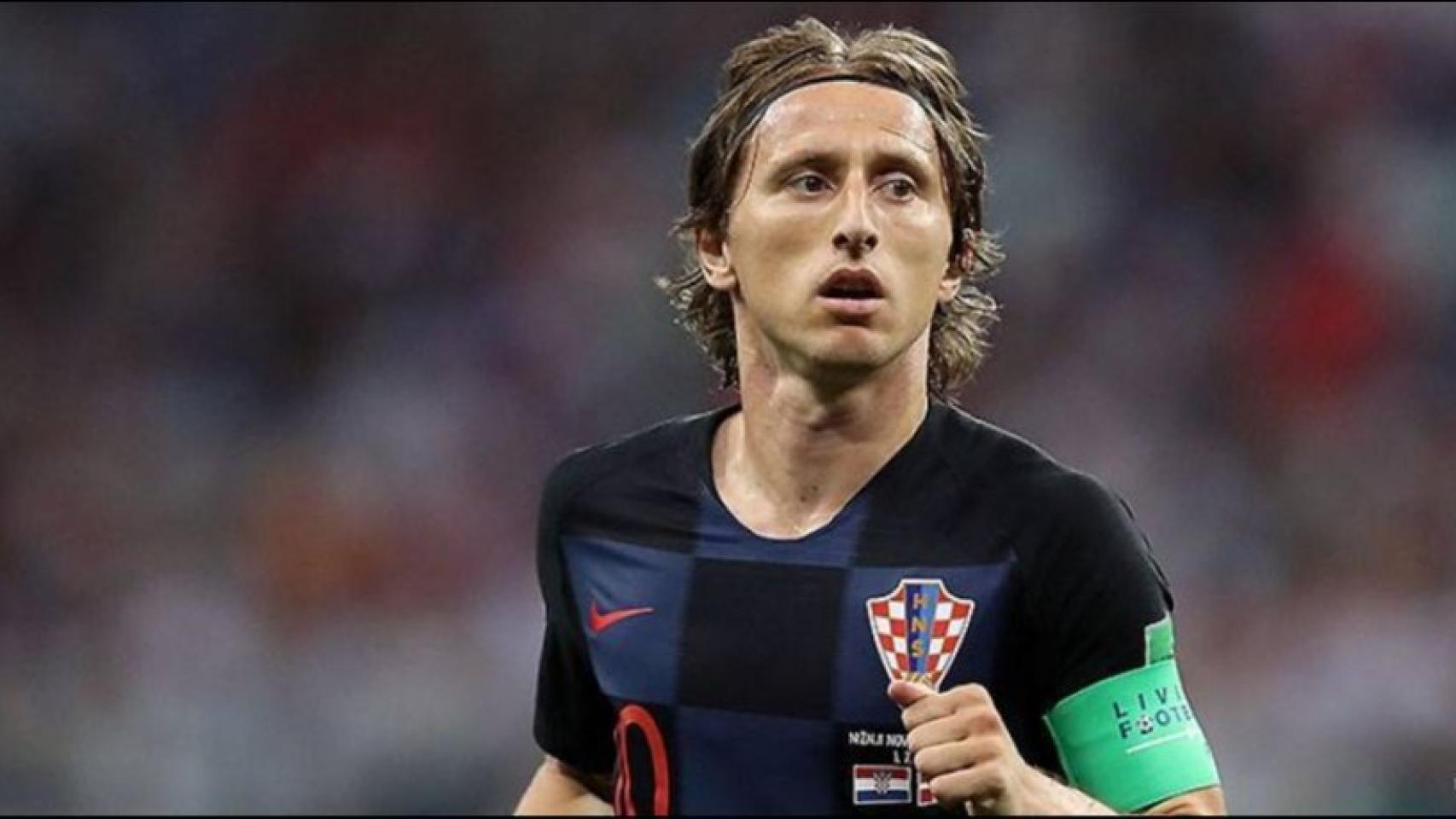 Modric, con Croacia