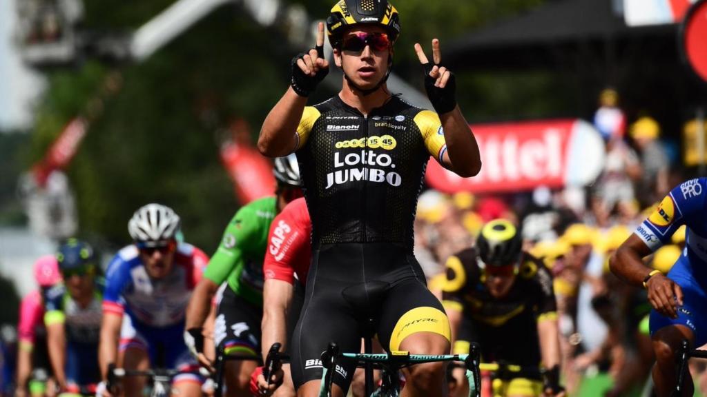 Groenewegen consiguió su segunda victoria consecutiva en el Tour.