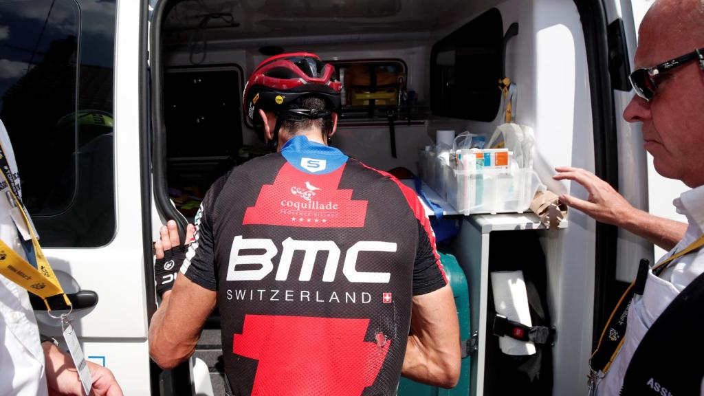 Richie Porte abandona el Tour de Francia 2018.