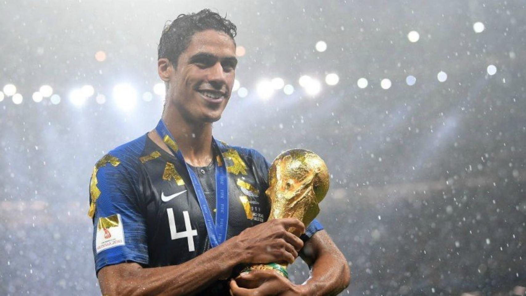 Varane, campeón del Mundial de Rusia