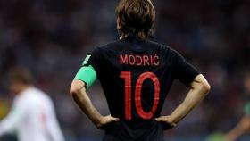 Modric, con Croacia. Foto fifa.com