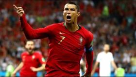 Cristiano Ronaldo, con Portugal