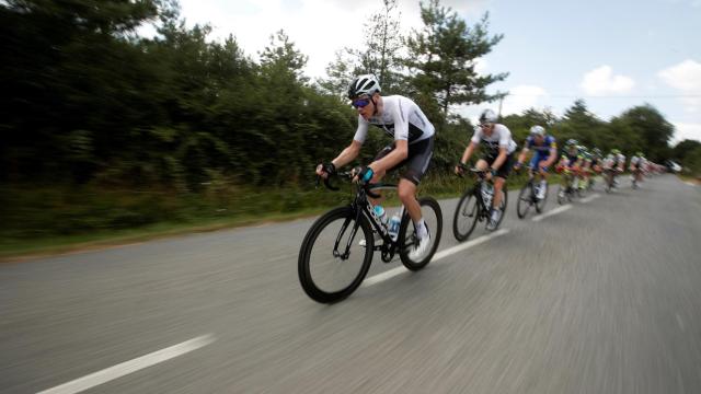 Froome, en una etapa del Tour de Francia.