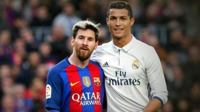 Messi y Cristiano.