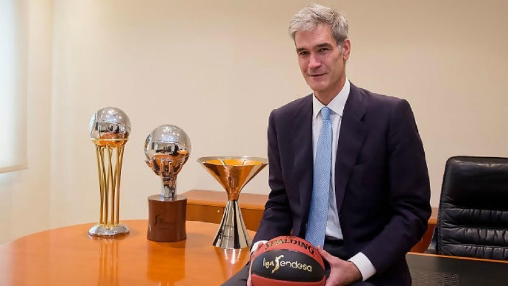 Antonio Martin, nuevo presidente de la ACB. Foto: ACB.