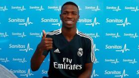 Vinicius pasa reconocimiento médico con el Real Madrid