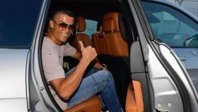 Cristiano Ronaldo llega a Turín. Foto juventus.com