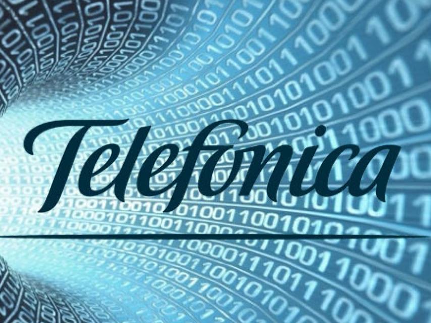 Logo de Telefónica, en una imagen de archivo.