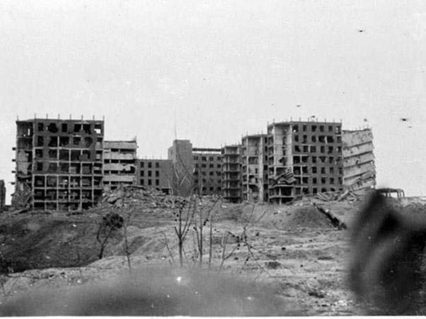 Hospital Clínico tras la Guerra Civil.