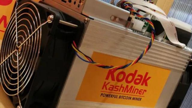 kodak kashminer mineria criptomonedas