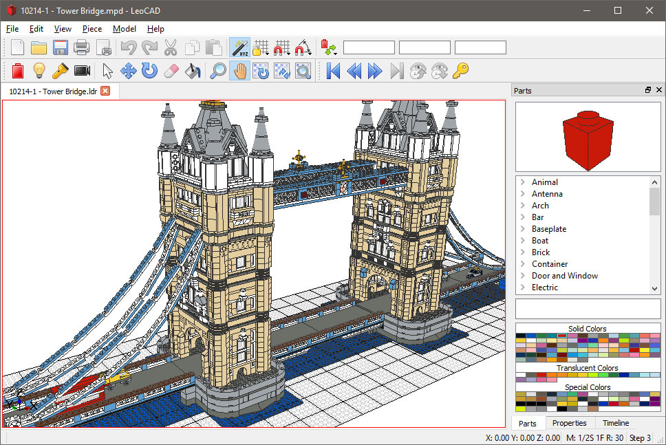 tower bridges puente de la torre londres lego leocad