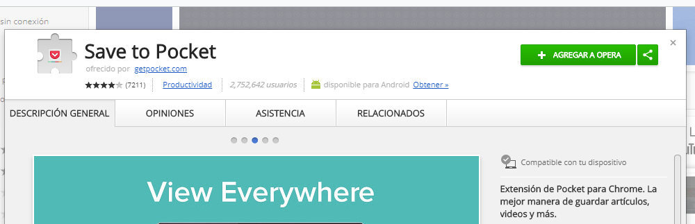 opera extensiones chrome 1