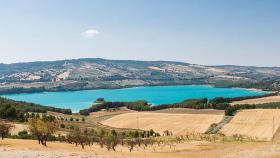 Panorámica del Embalse de los Bermejales, localizado en Granada