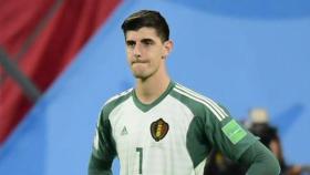 Courtois, con la selección de Bélgica. Foto Twitter (@thibautcourtois)