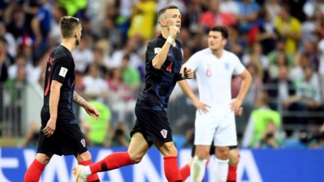 Perisic, goleador ante Inglaterra. Foto: Twitter (@HNS_CFF)