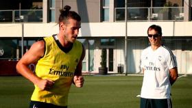 Gareth Bale y Julen Lopetegui